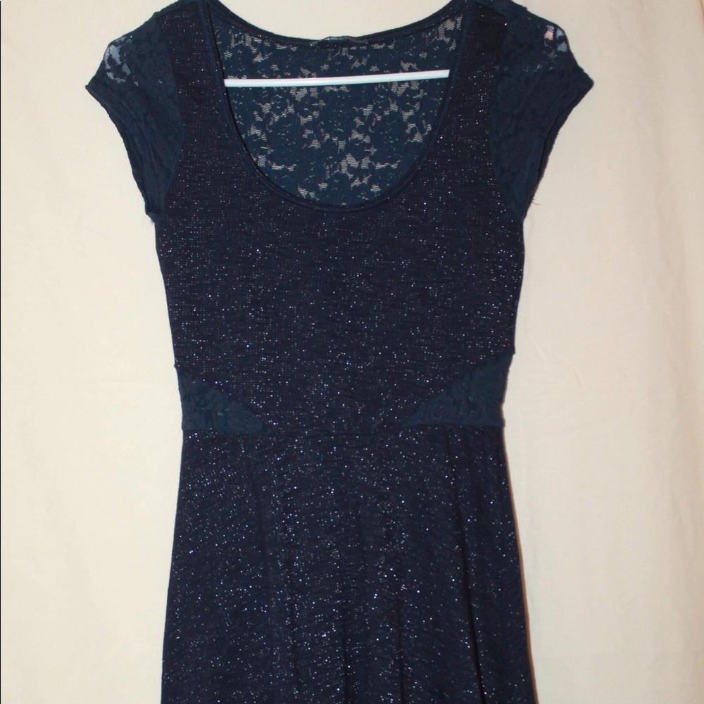 Navy mini dress